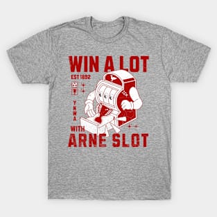 Win a lot Arne Slot Slot Machine LFC T-Shirt